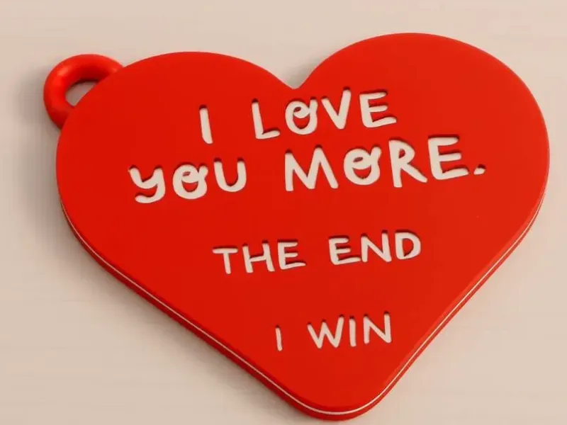 Valentines Keychain