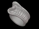 Snake Textured Snake Ring-4