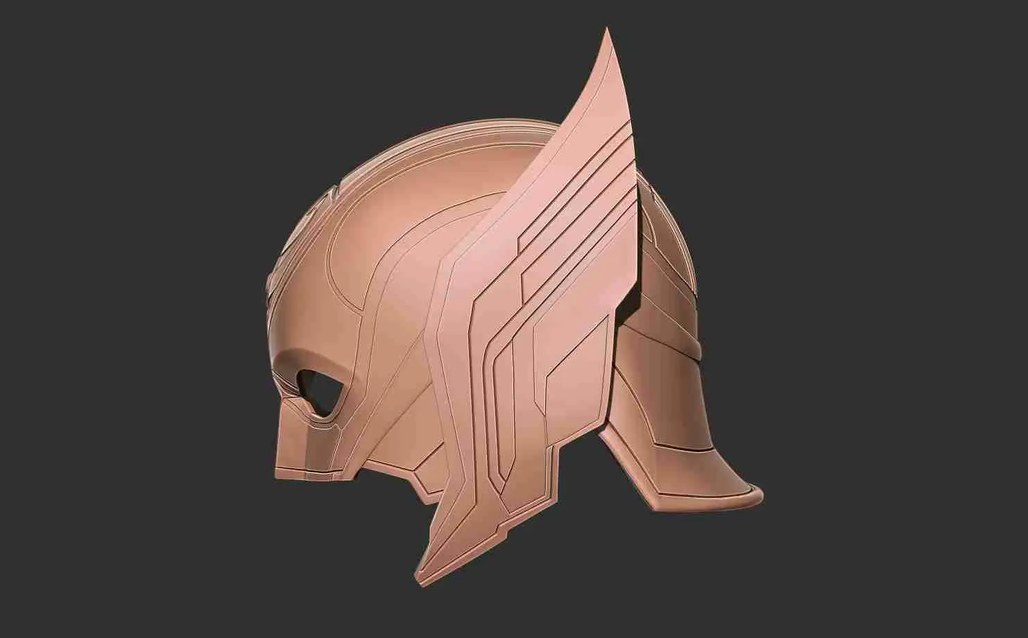 Mighty Thor Helmet - love and thunder 3D print model