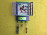 TABLE, DRAWER AND KEY HOLDER IN THE SHAPE OF A WINDOW-3