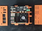Raspberry Pi 5 + Pimoroni NVMe Base – Rear-Port Case-2