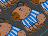 Pack 4 keychains Capybara-8