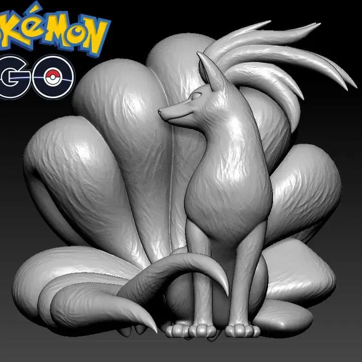 Pokemon Go - Kyukon - 3D print