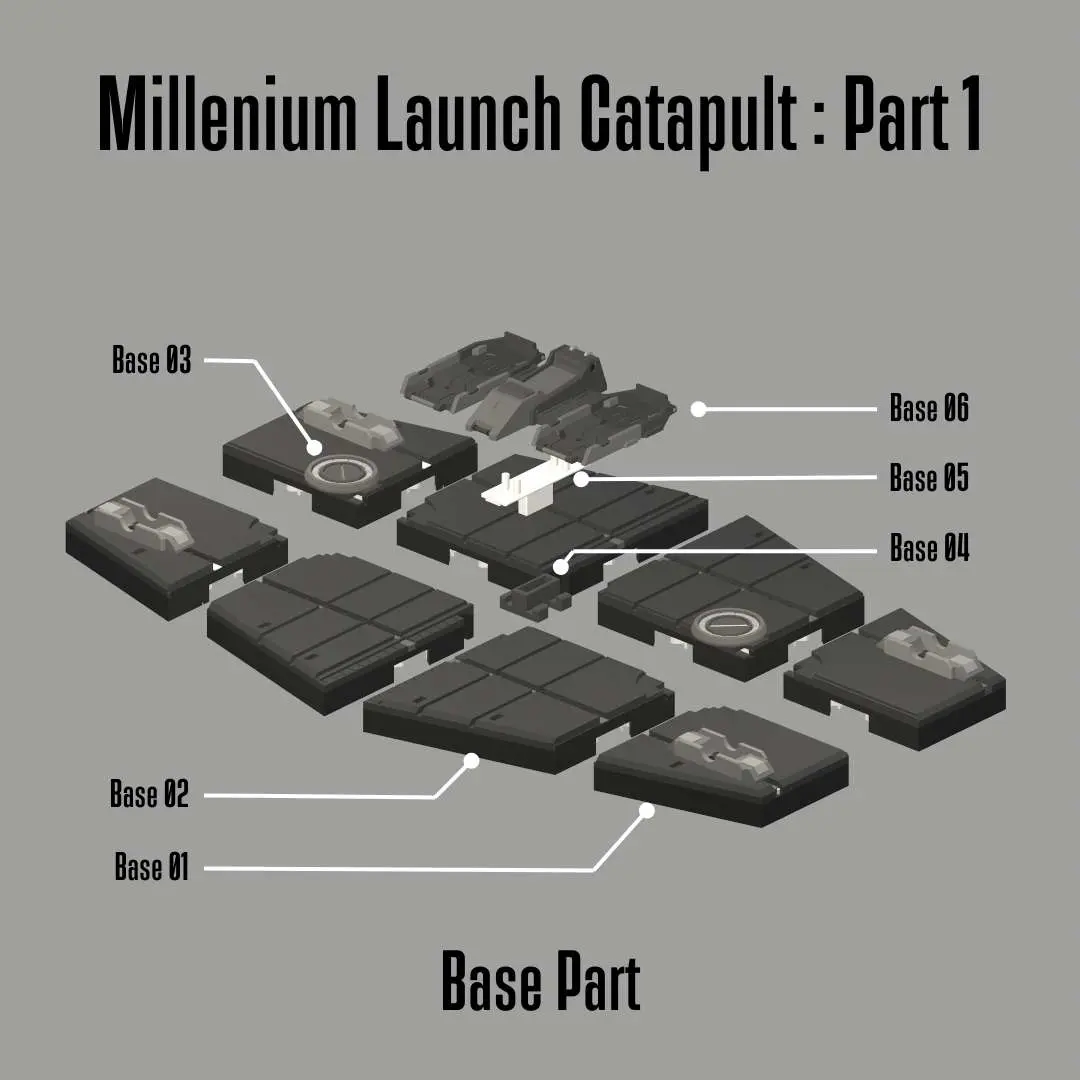GSeed Freedom Millennium Battle Ship Launch Catapult Part 1
