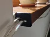 Window sill cover with hook-1
