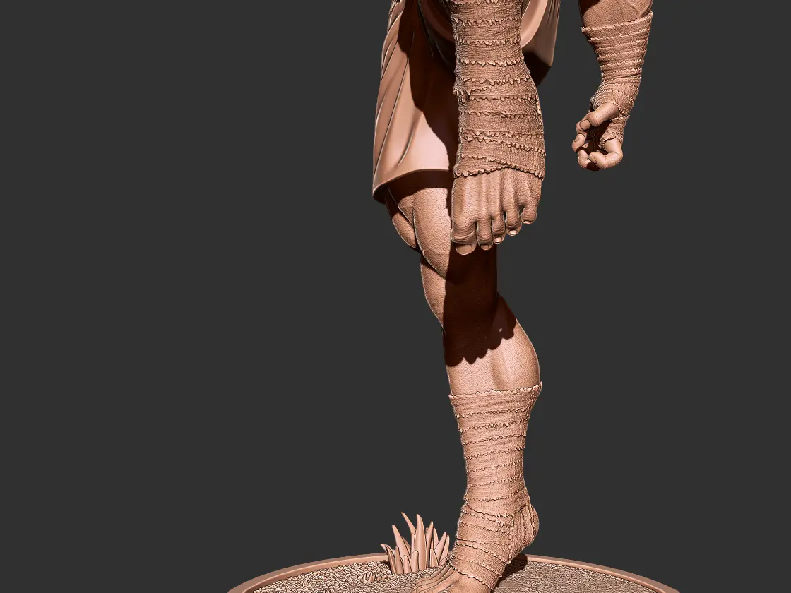 Sagat - Street fighter 3D print model