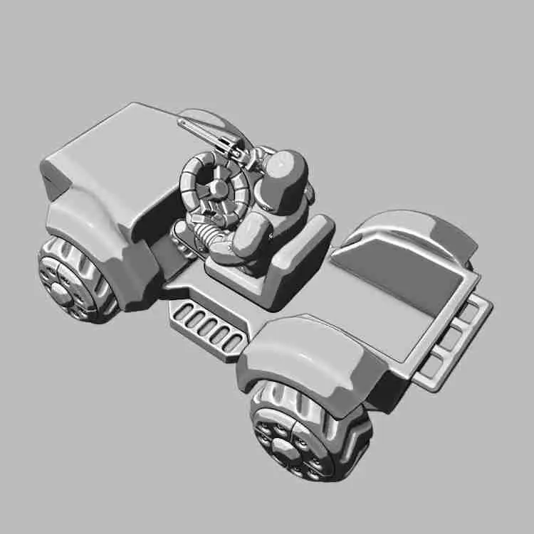 Beta Driver (32mm scale, scaleable)