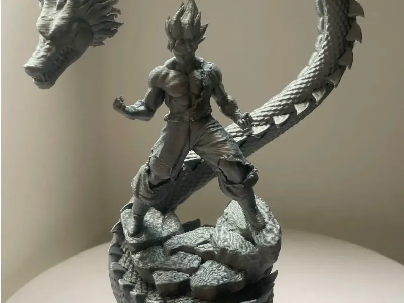 dragon ball goku y shenron