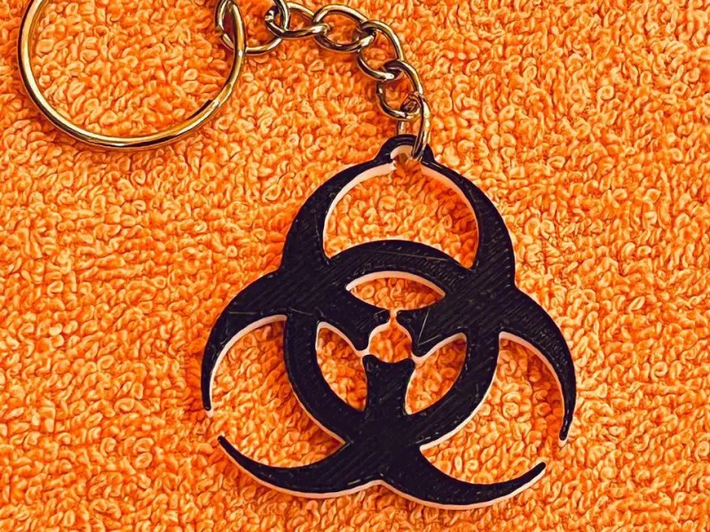 Llavero Peligro Nuclear