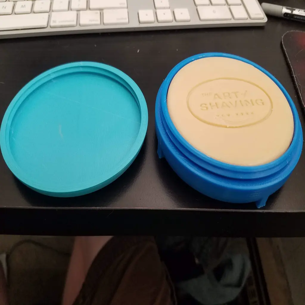 3D Printer Files | 3MF File | Shave Soap Dish (fits 95g/3.3oz Art of ...