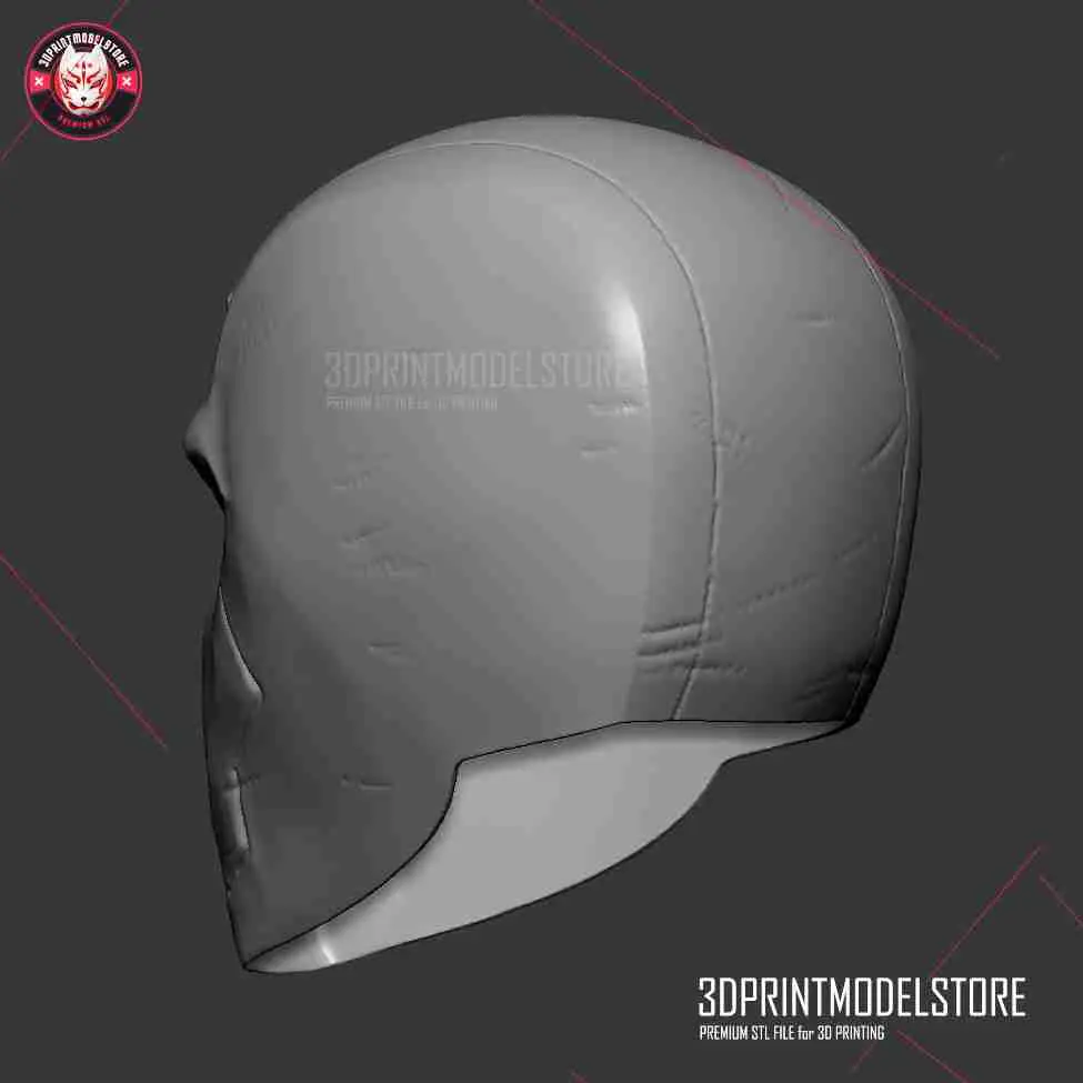 Red Hood Helmet- Halloween Costume Cosplay Mask