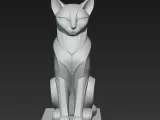 Cat statue-5