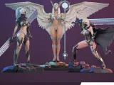 FIGURINE COLLECTION / LADIES OF THE ADVENTURER / 3 PIECES-0