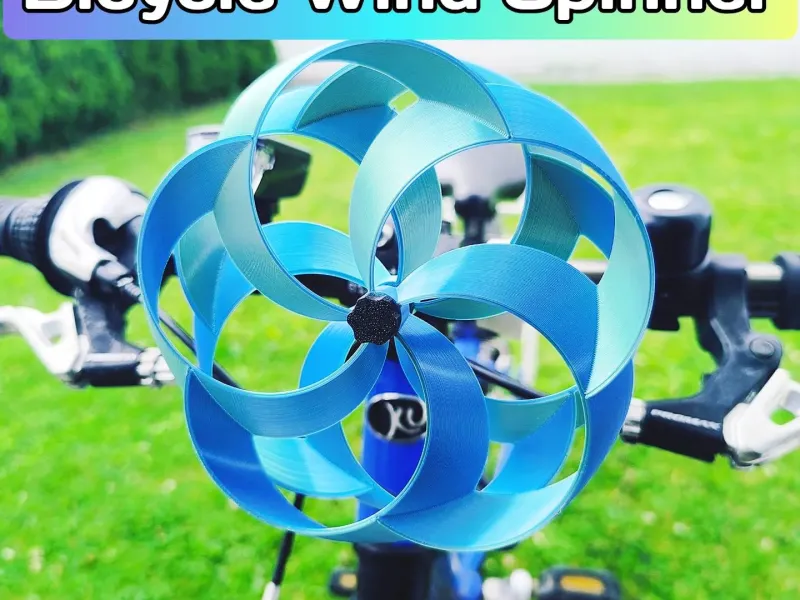Fiets Windtollen - Fietsdecoratie