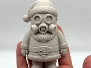 Gasmask Santa