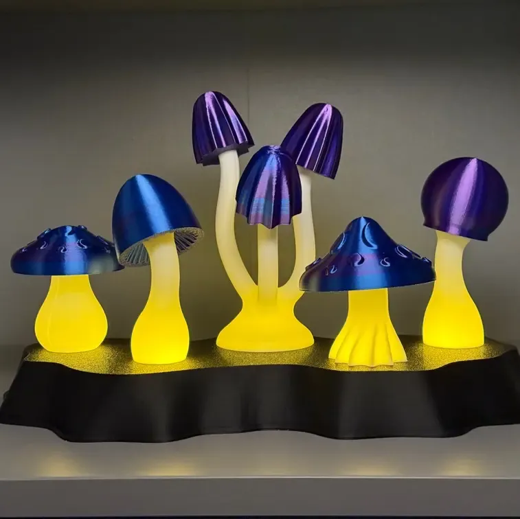 Setas Luminosas y Base Iluminada para Velas de Té