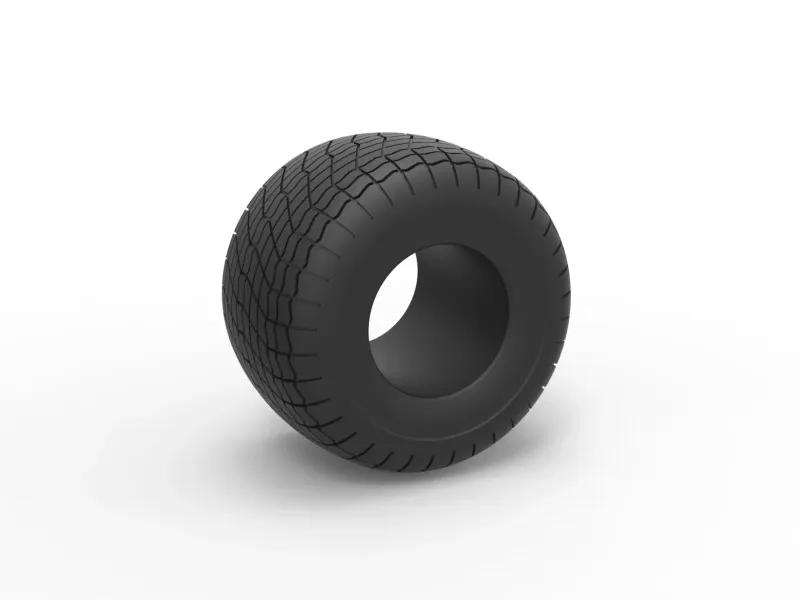 Monster Jam lastiği 33 Ölçek 1:25
