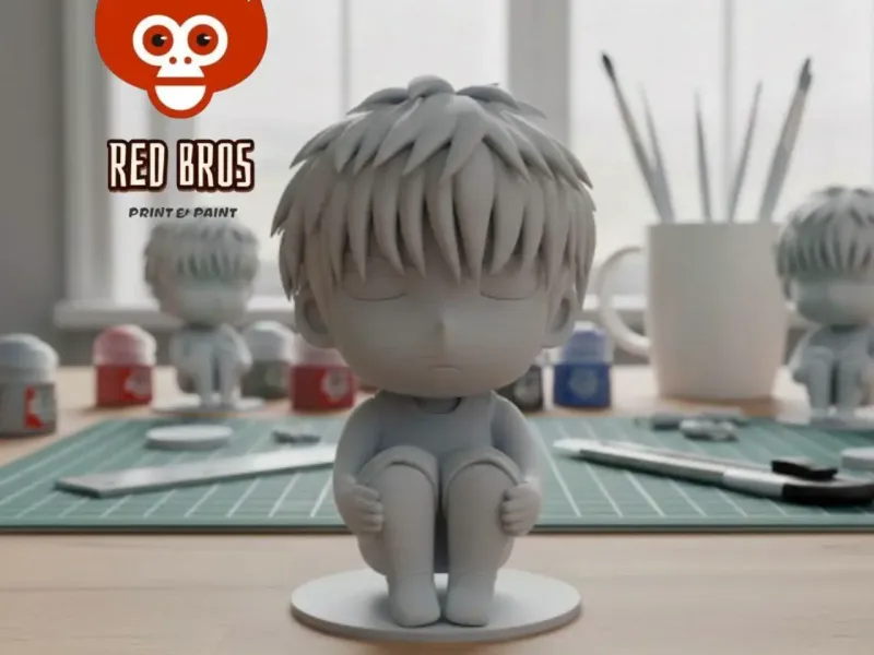 ¡El As está aquí! – Kaede Rukawa Chibi (Slam Dunk)