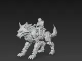 Robot wolf fighter-2