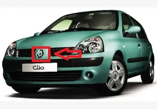 Első logó jelvény Renault Clio 2, Megane 1, Laguna 2, Scenic
