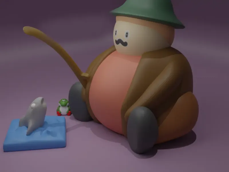Fisher Chonk - MEME - CREALITY CLOUD EXCLUSIVE