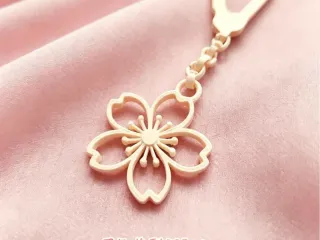 樱花钥匙扣