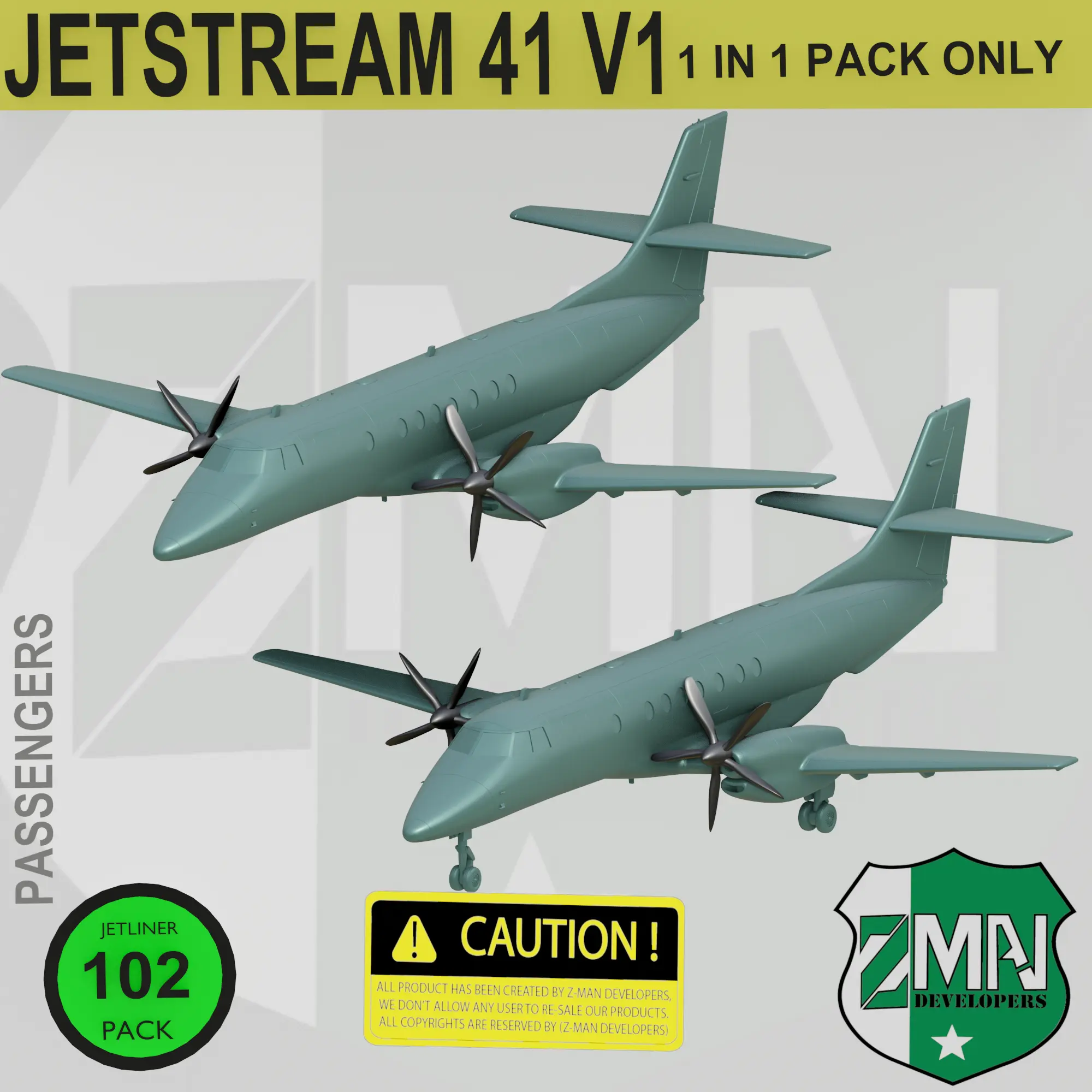 BAE JETSTREAM-41 V1   ( ASP+BY PARTS)