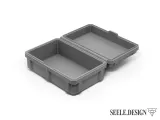 SNAP LATCH STORAGE BOX-5