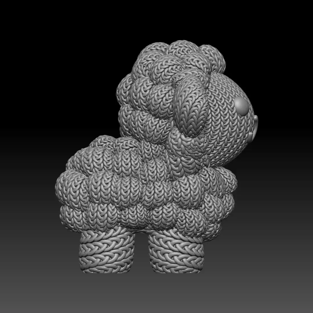 Knitted Sheep