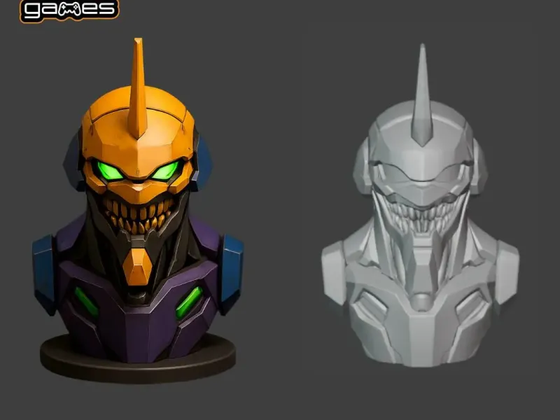 Eva 00 Evangelion STL model for print 3d