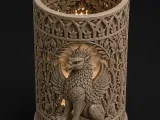 Gothic Griffin Table Lamp-2
