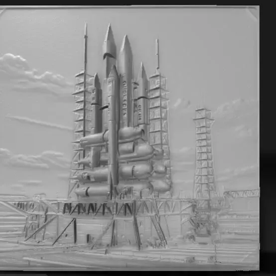 vintage-style rockets
