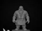 Snow Dwarf Blacksmith for DnD - Magic Series-3