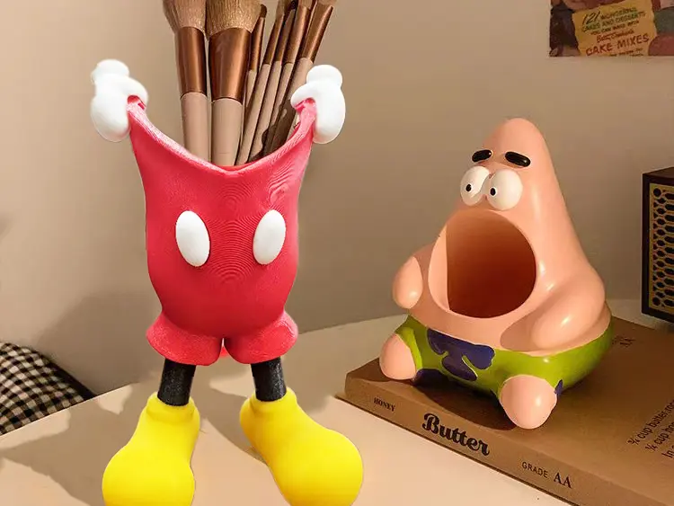 The popular Mickey style pen holder.