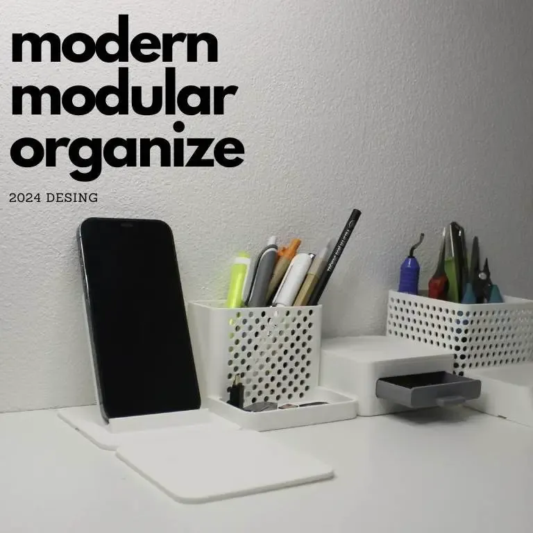 Modern modular organizer