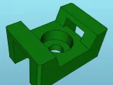 Cable tie mount with screw hole-0