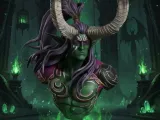 Illidan Stormrage bust-0
