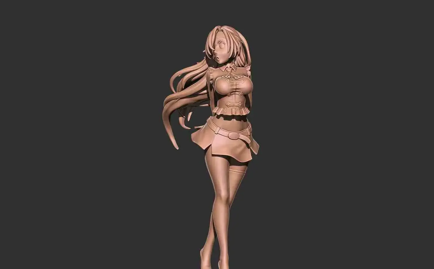 Anime Pack of 5 Figure 3D print model