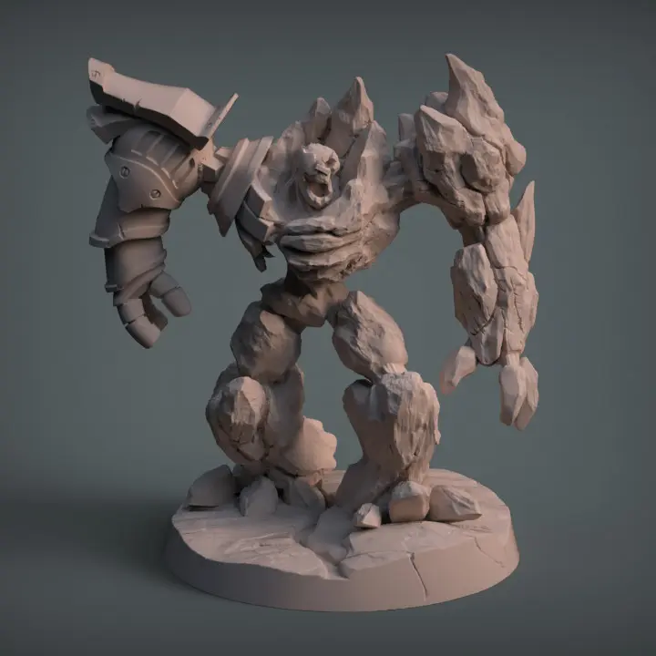 Golem - Steampunk-Rock-Fire