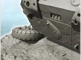 Carcass of Soviet Russian BTR 80 armored personnel carrier-7