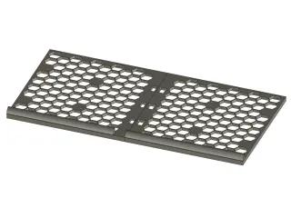 Mountable keyboard Plate