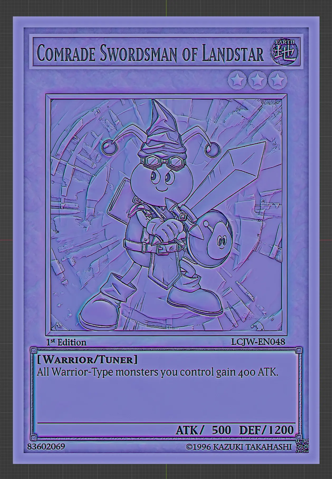 comrade swordsman of landstar - yugioh