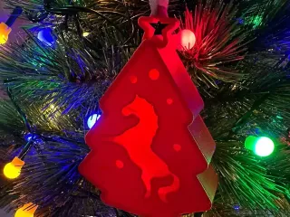 Horse Christmas Ornament
