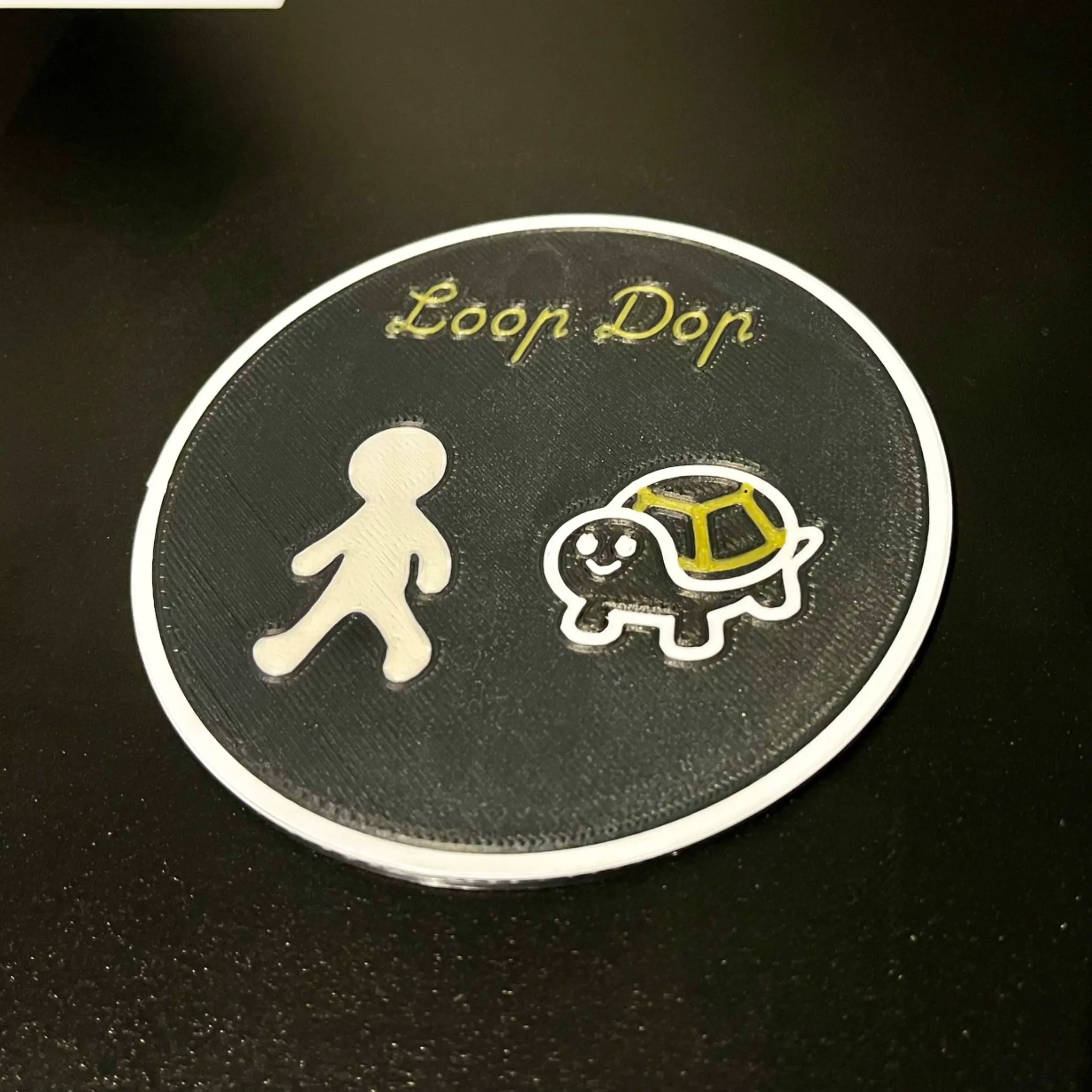 Loop Dop 3D Printer Files | 3MF File | Saffas Loop Dop Drupmatjie / Coaster ...
