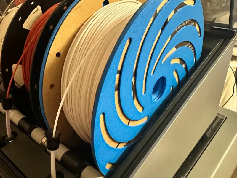 ****** cardboard spool adapter for CFS