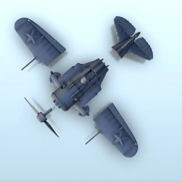 Polikarpov I-16 - WW2 Terrain plane aircraft diaroma