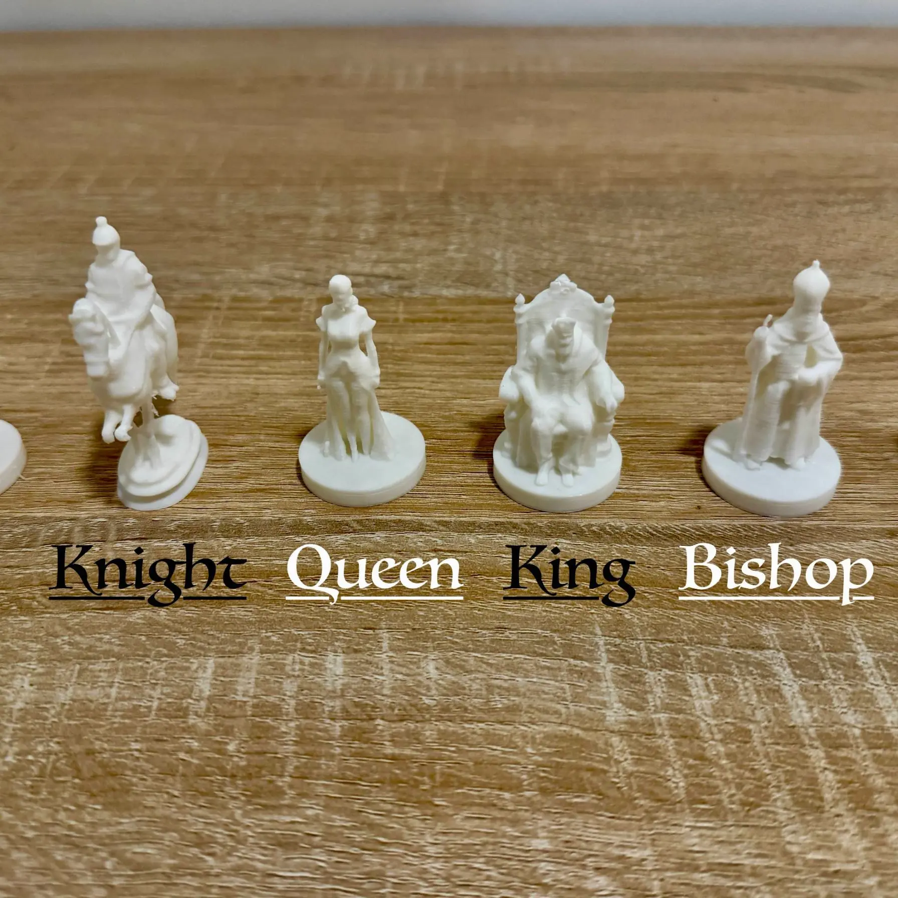 Realistic Chess Pieces