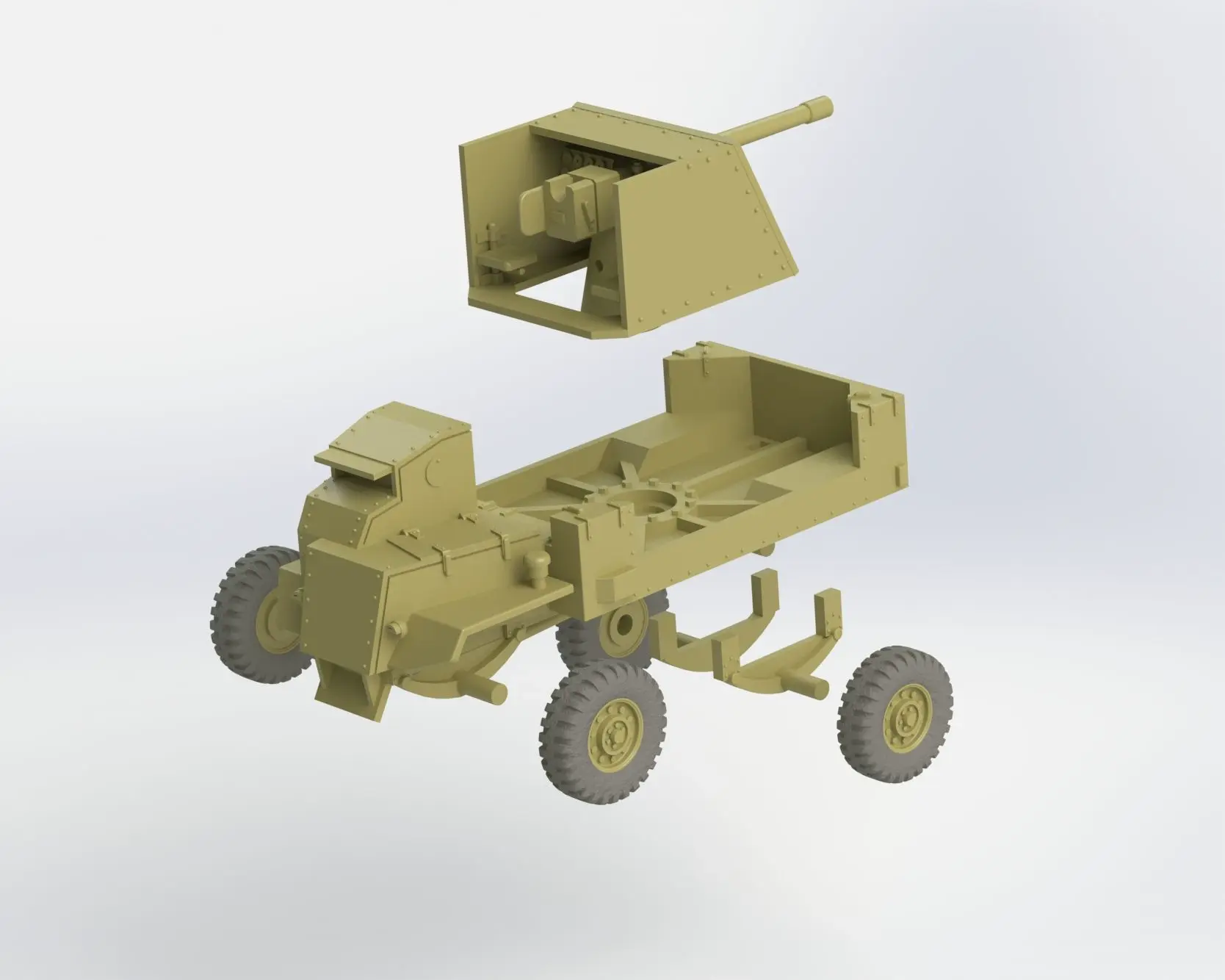 AEC Mk I Gun Carrier Deacon (UK, WW2)