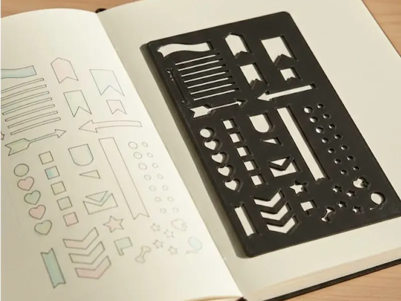 2️⃣ Modular Template Ruler – Accurate Spacing Guide