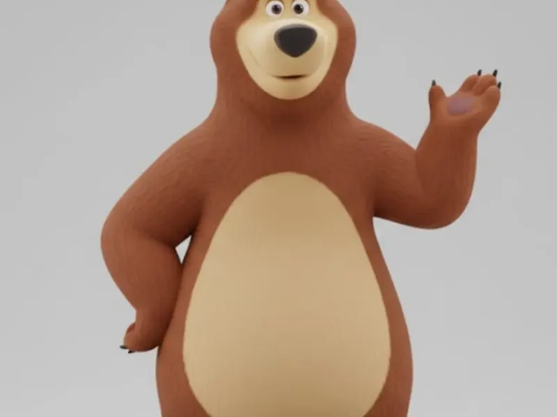 Urso Bär (Masha e o urso) 